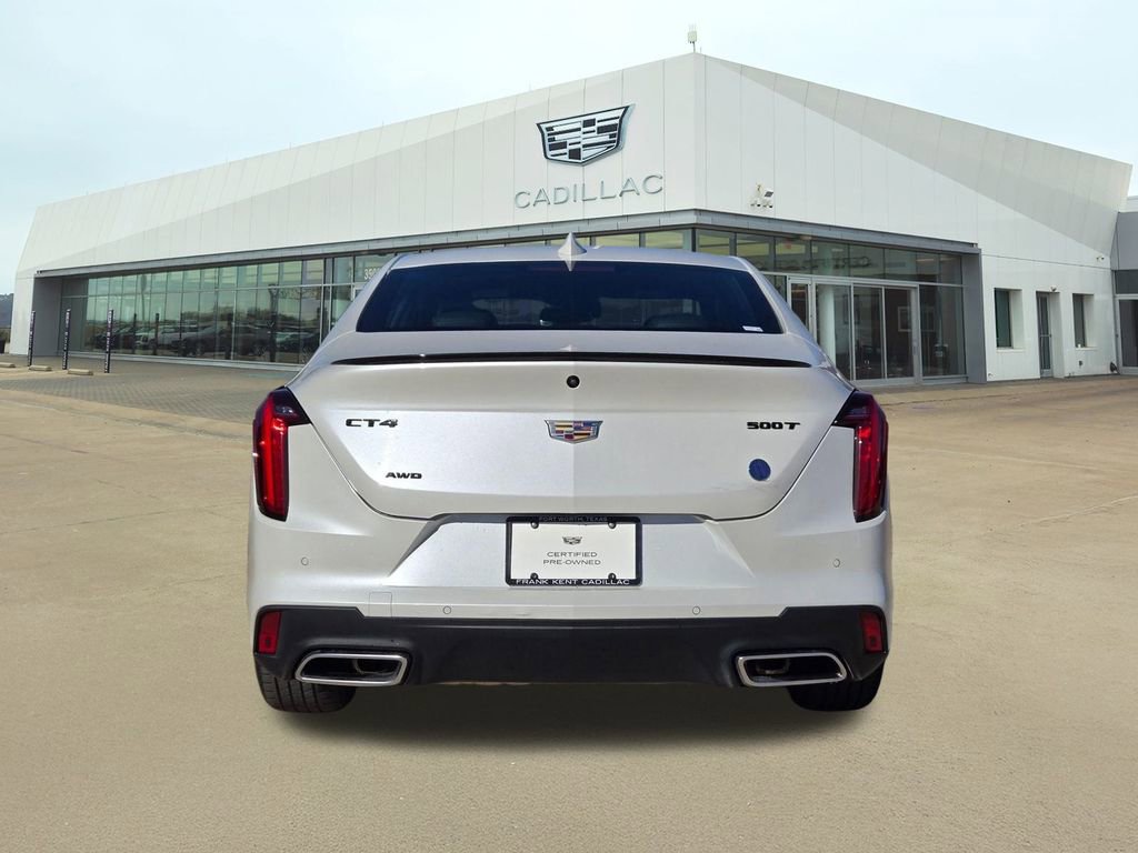 Certified 2024 Cadillac CT4 Premium Luxury w/ LPO, ONYX Package image 5