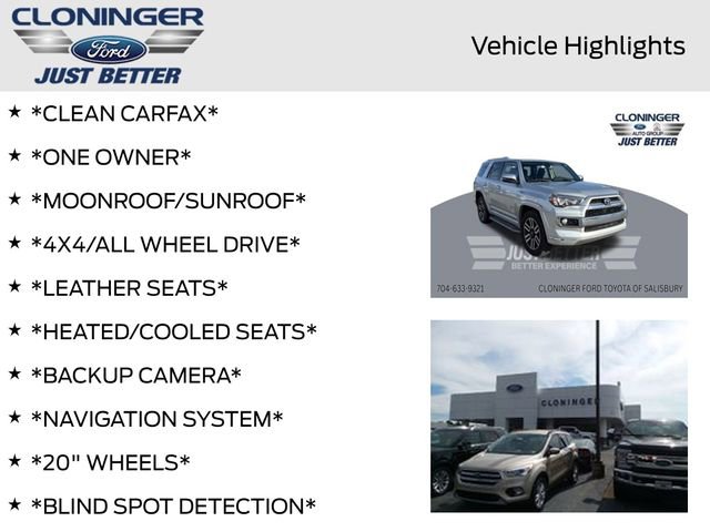 Used 2019 Toyota 4Runner Limited image 4
