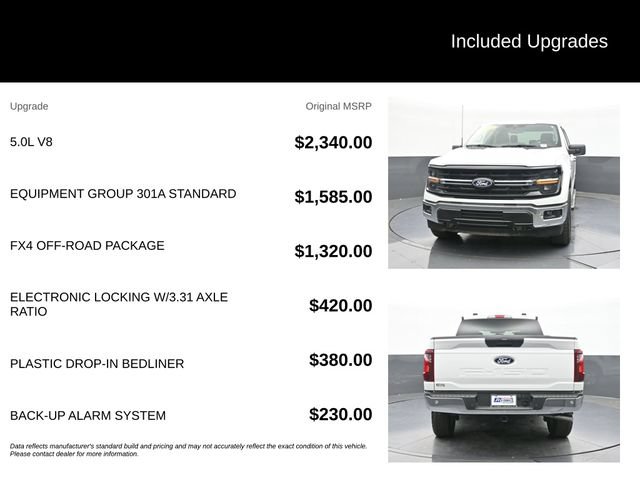 Used 2025 Ford F150 XLT w/ Equipment Group 301A Standard AWD/4WD image 9