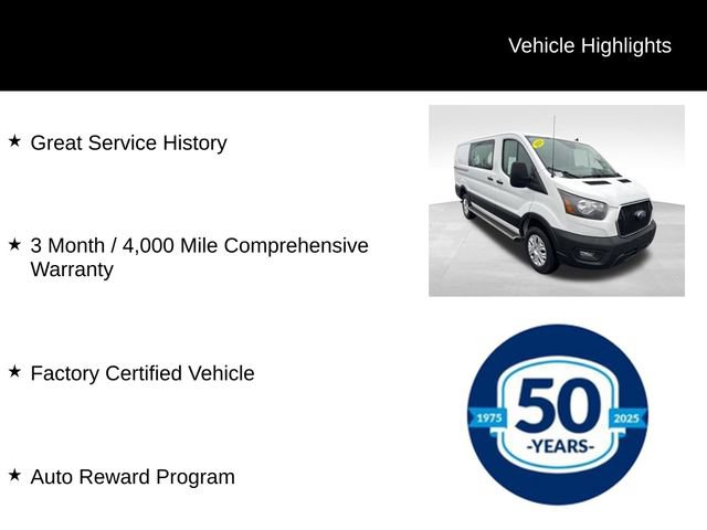 Certified 2024 Ford Transit 250 Low Roof w/ Exterior Upgrade Package image 7