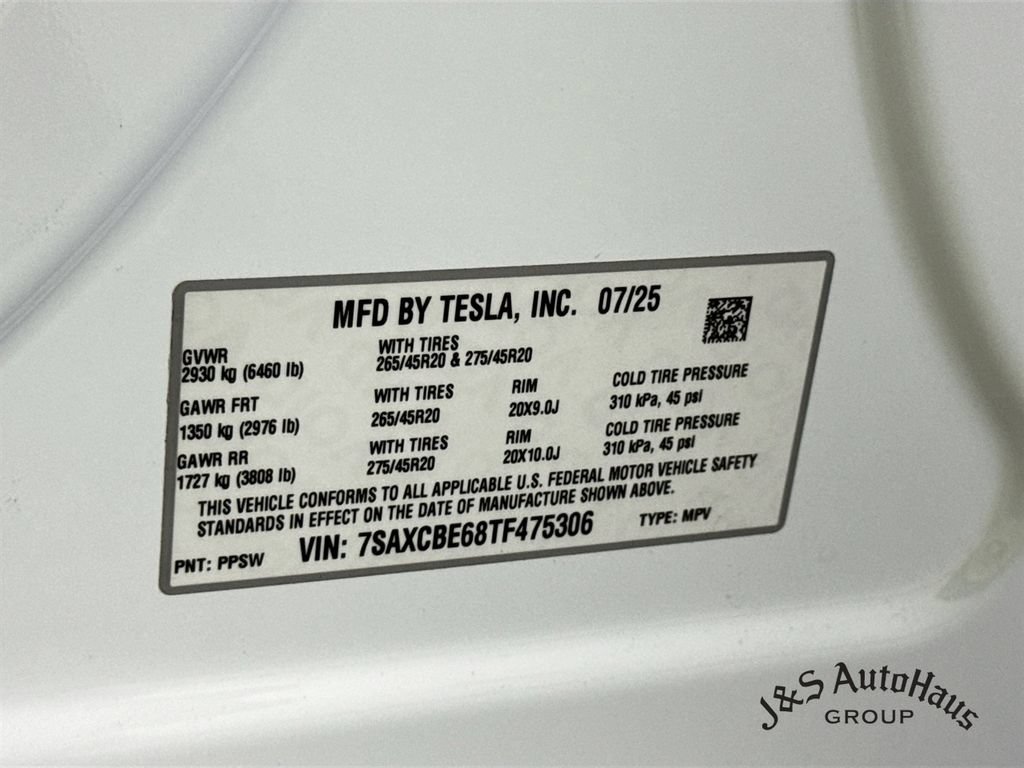 Used 2026 Tesla Model X Plaid AWD/4WD image 42