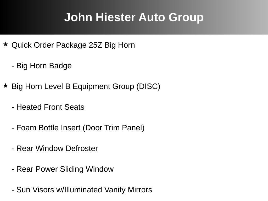 Certified 2022 RAM 1500 Big Horn RWD image 20