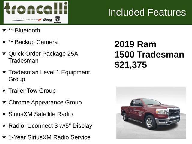 Certified 2019 RAM 1500 Tradesman image 5