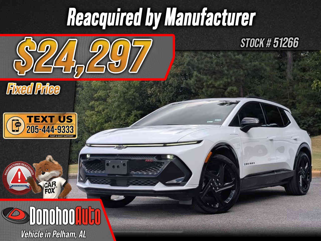 Used 2024 Chevrolet Equinox EV RS w/ LPO, Active Package