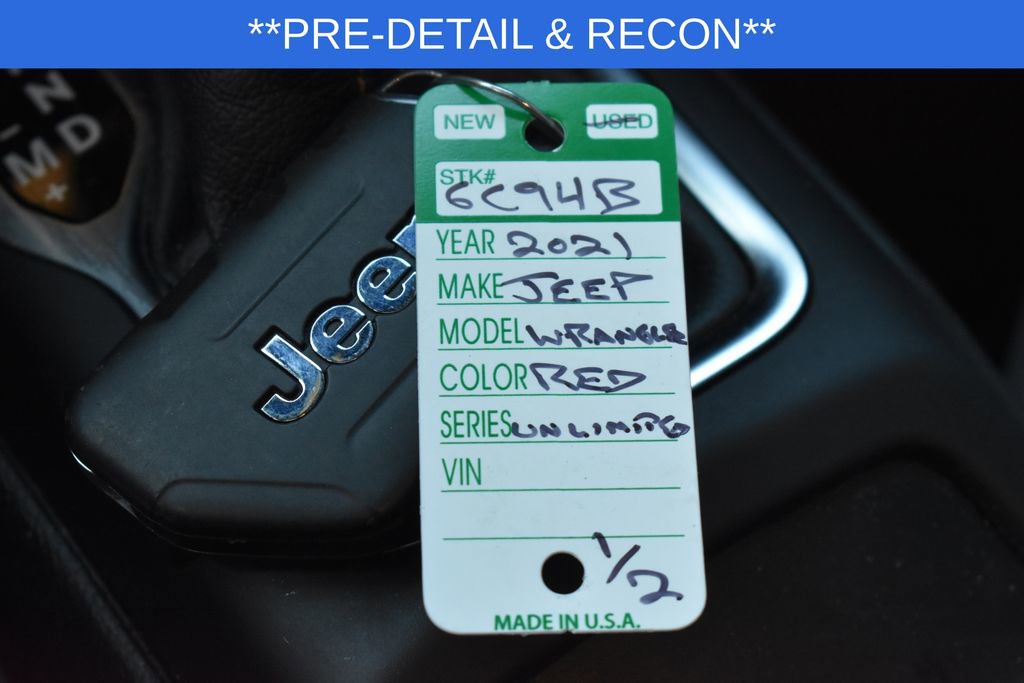 Used 2021 Jeep Wrangler Unlimited Sahara image 20