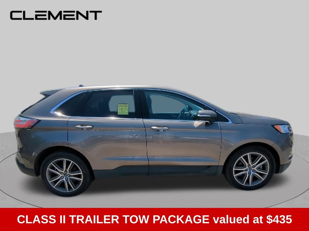 Used 2019 Ford Edge Titanium w/ Class II Trailer Tow Package AWD/4WD image 6