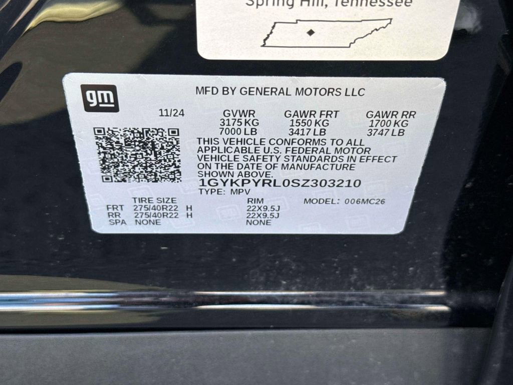 Used 2025 Cadillac Lyriq Sport w/ LPO, Red Accent Package image 19