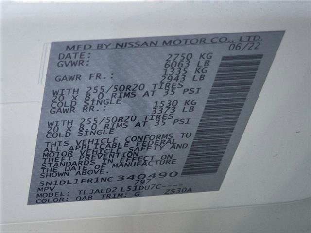 Used 2022 INFINITI QX60 Luxe w/ Cargo Package FWD image 25