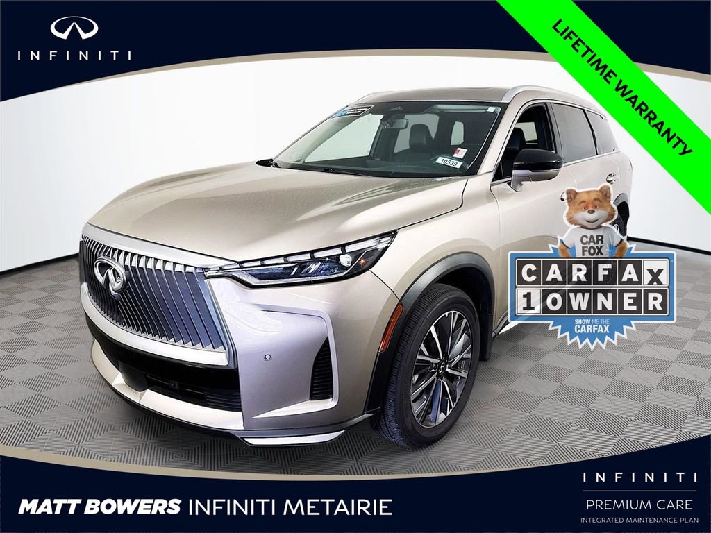 Certified 2026 INFINITI QX60 Luxe w/ Cargo Package