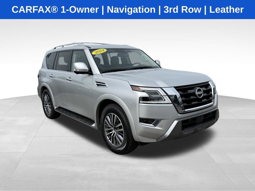 Used 2024 Nissan Armada SL w/ Captain's Chairs Package RWD image 1