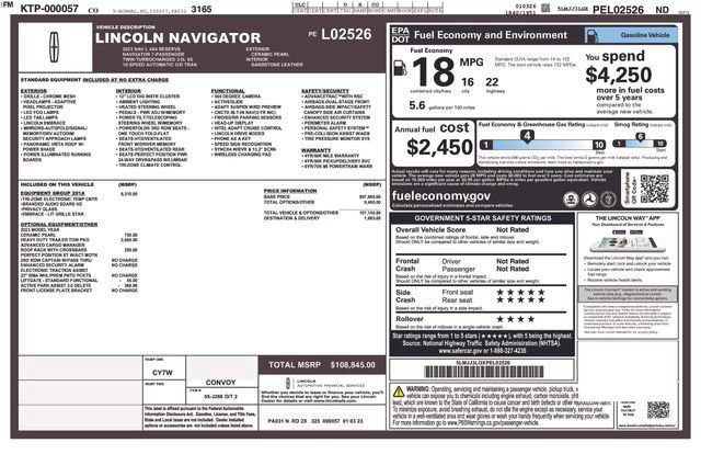 Certified 2023 Lincoln Navigator L Reserve AWD/4WD image 7