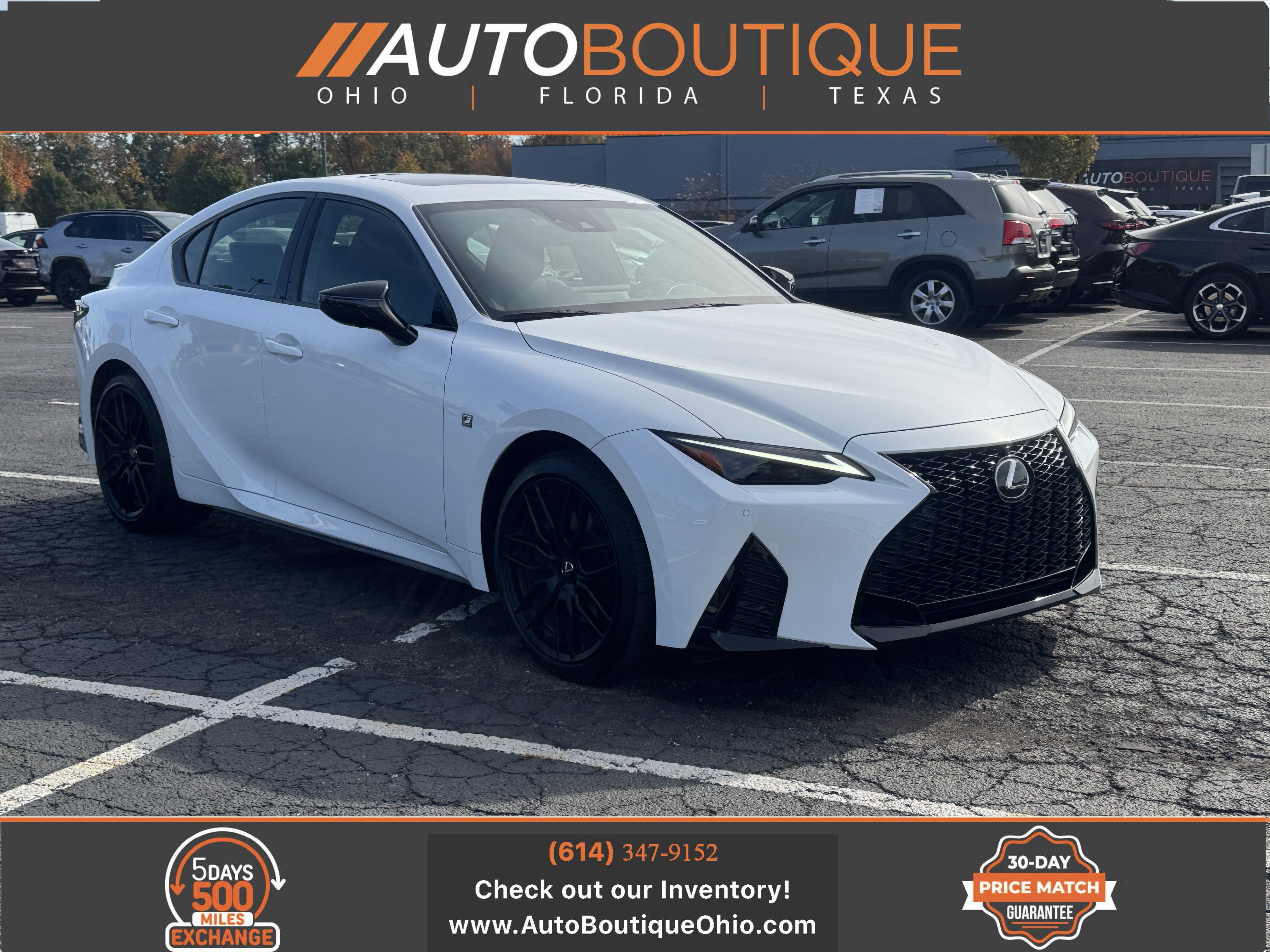 Used 2024 Lexus IS 350 F Sport w/ Blackout Package AWD/4WD image 1