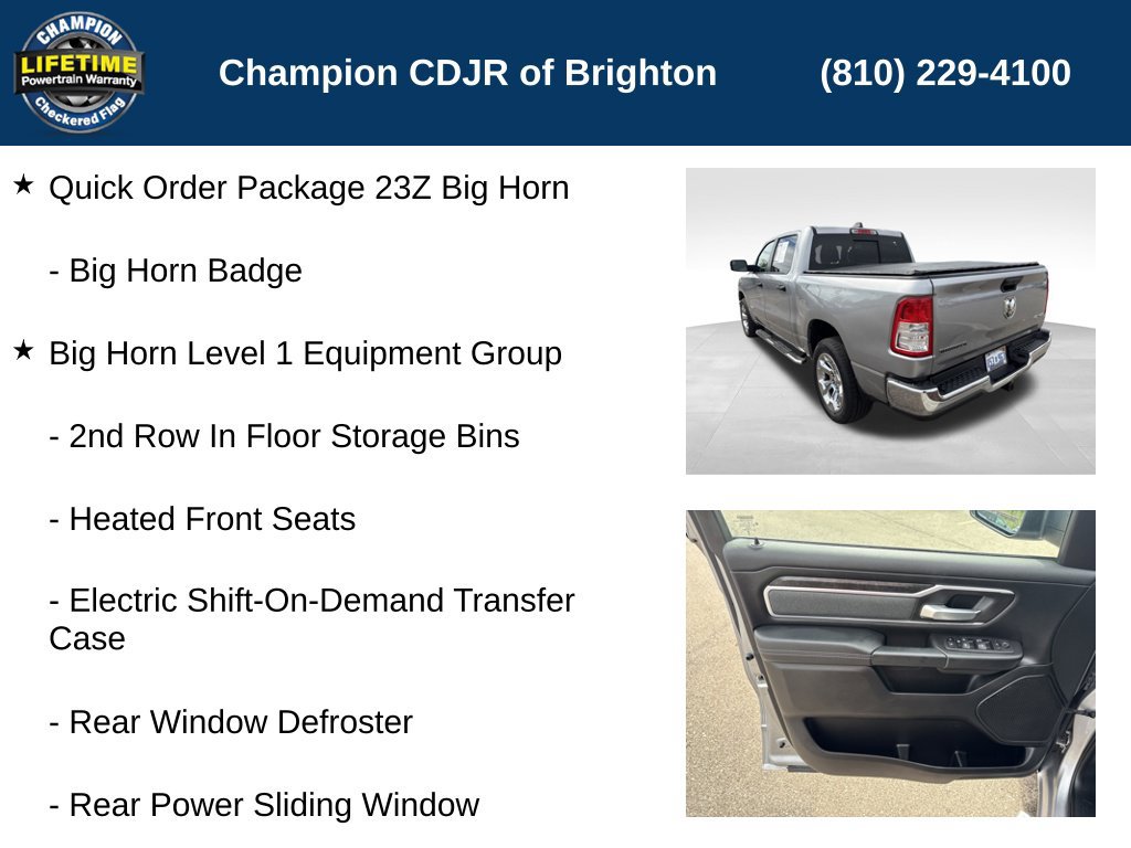 Used 2023 RAM 1500 Big Horn AWD/4WD image 7
