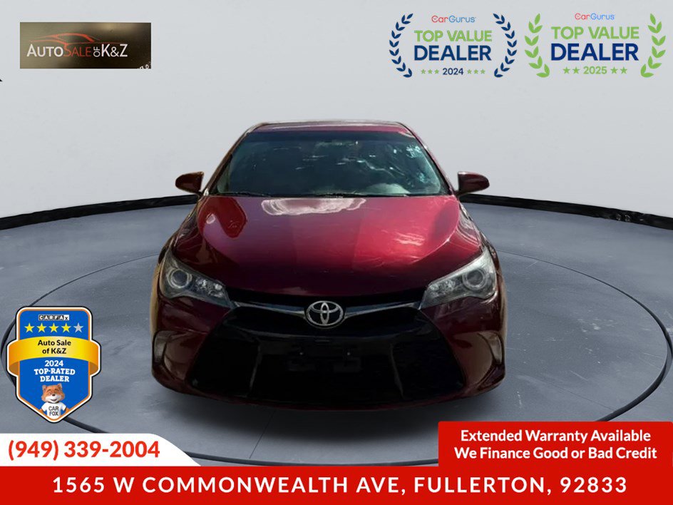 Used 2017 Toyota Camry SE FWD image 3