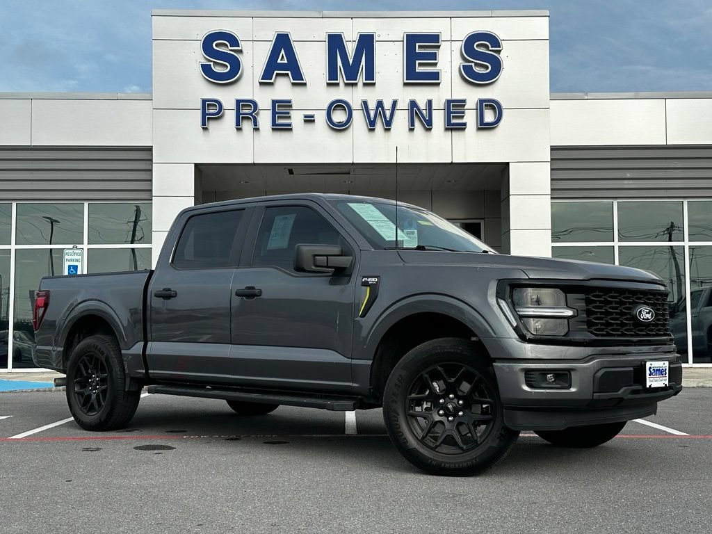 Used 2024 Ford F150 STX w/ STX Black Appearance Package RWD image 1