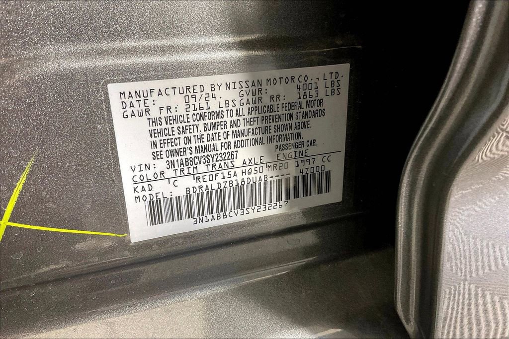 Certified 2025 Nissan Sentra SV w/ SV Premium Package image 44