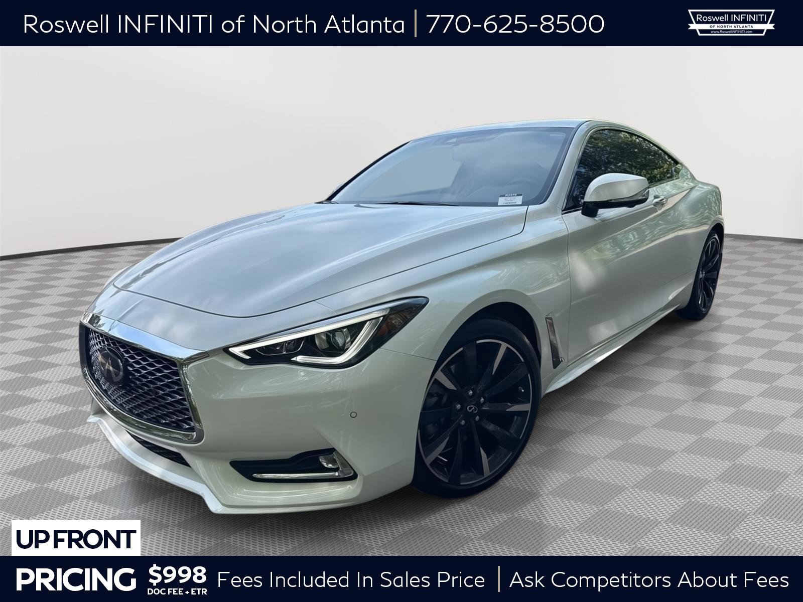 Used 2022 INFINITI Q60 3.0t Luxe w/ Essential Package image 1