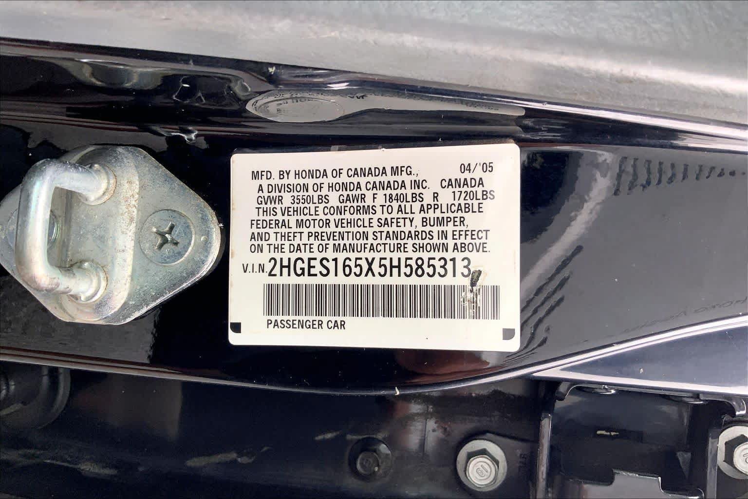 Used 2005 Honda Civic LX image 27