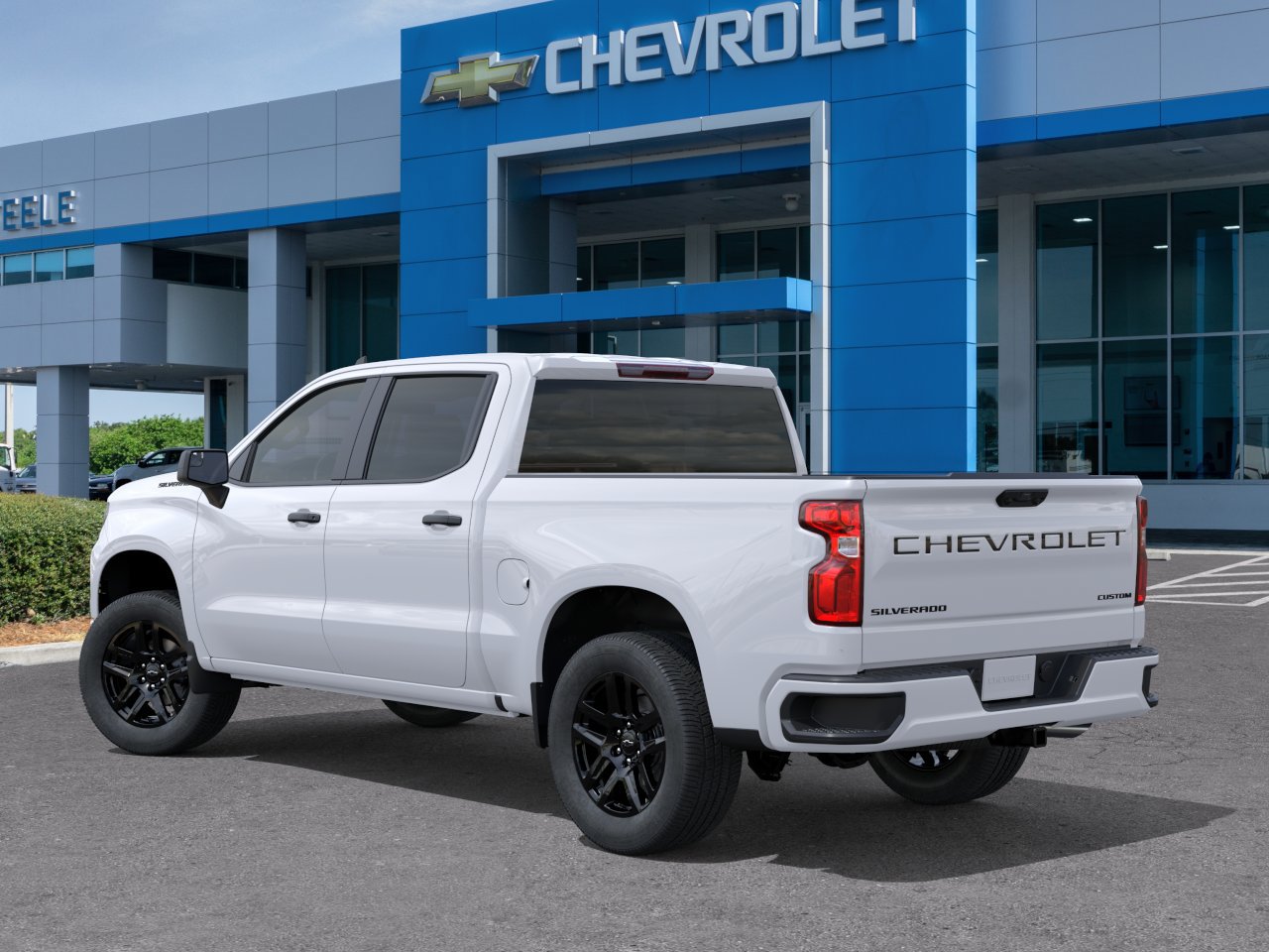 New 2026 Chevrolet Silverado 1500 Custom w/ LPO, Dark Essentials Package RWD image 3
