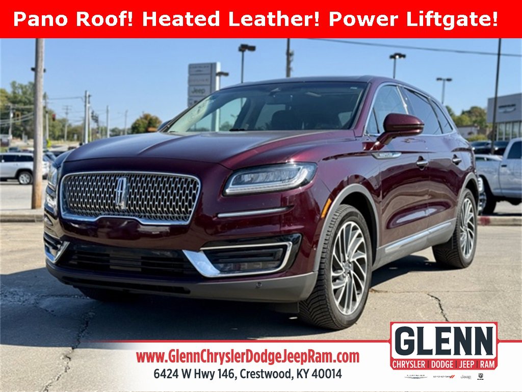 Used 2019 Lincoln Nautilus Reserve