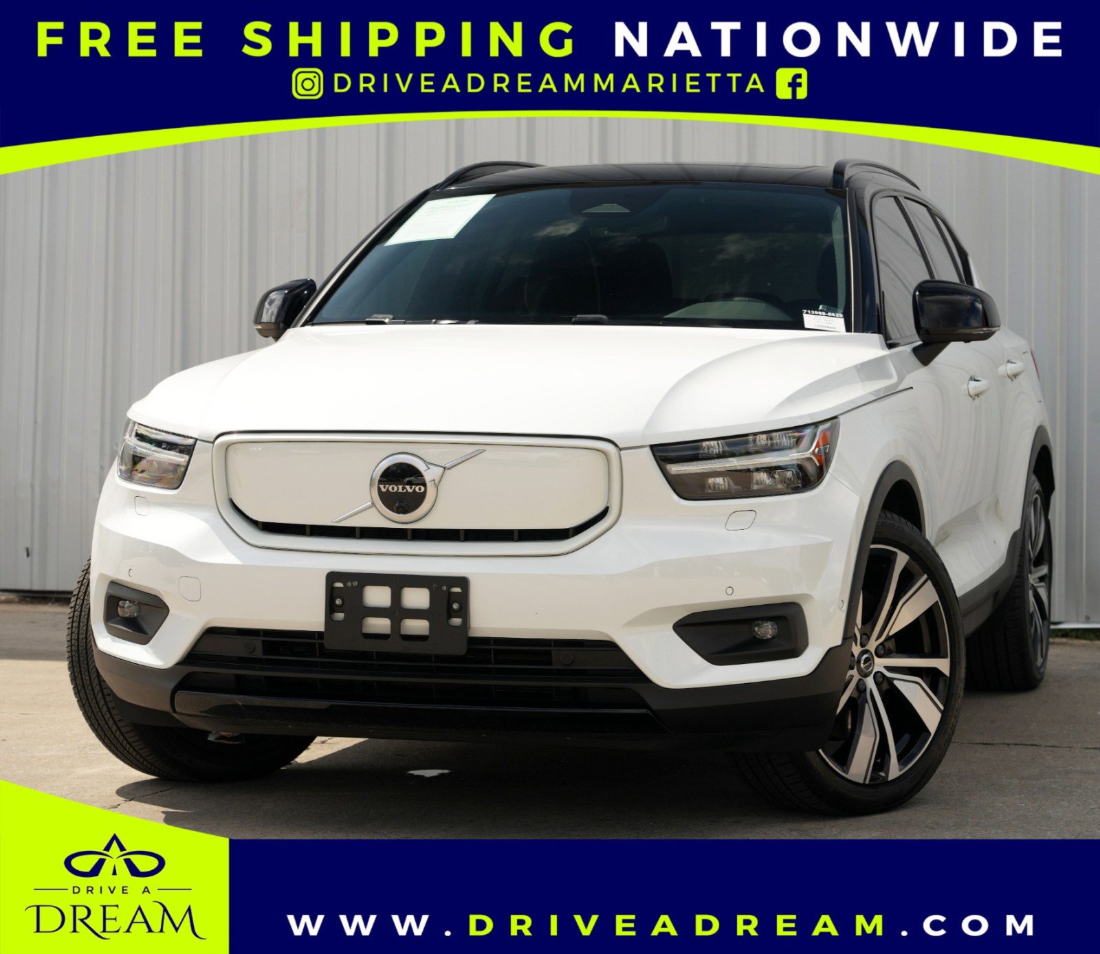Used 2022 Volvo XC40 P8 Recharge Plus