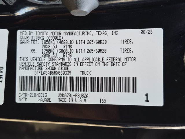 Used 2024 Toyota Tundra SR5 w/ SR5 Premium Package RWD image 23