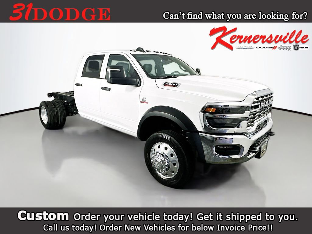 New 2026 RAM 5500 Tradesman w/ Chrome Appearance Group