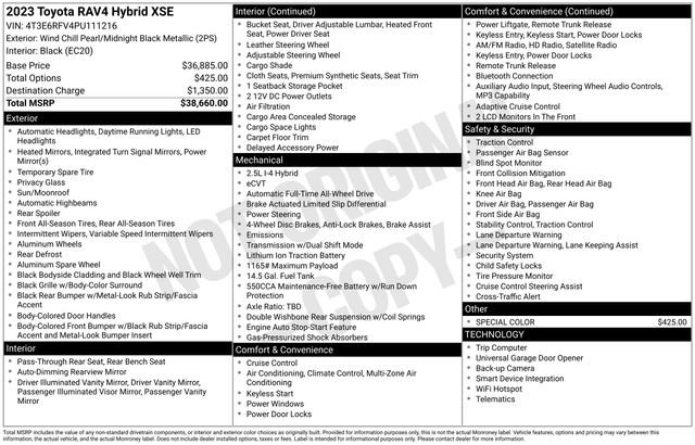 Certified 2023 Toyota RAV4 XSE AWD/4WD image 21