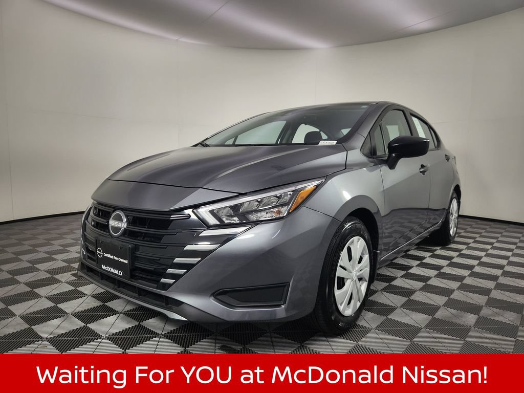 Certified 2025 Nissan Versa S w/ Trunk Package
