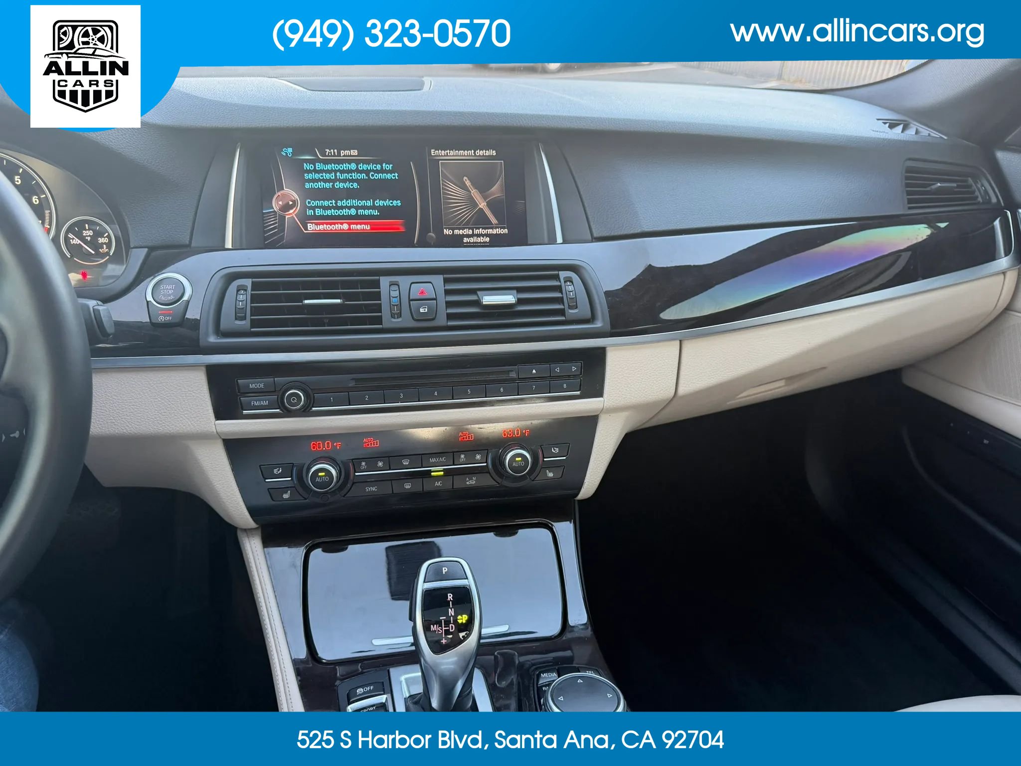 Used 2016 BMW 535i Sedan RWD image 14