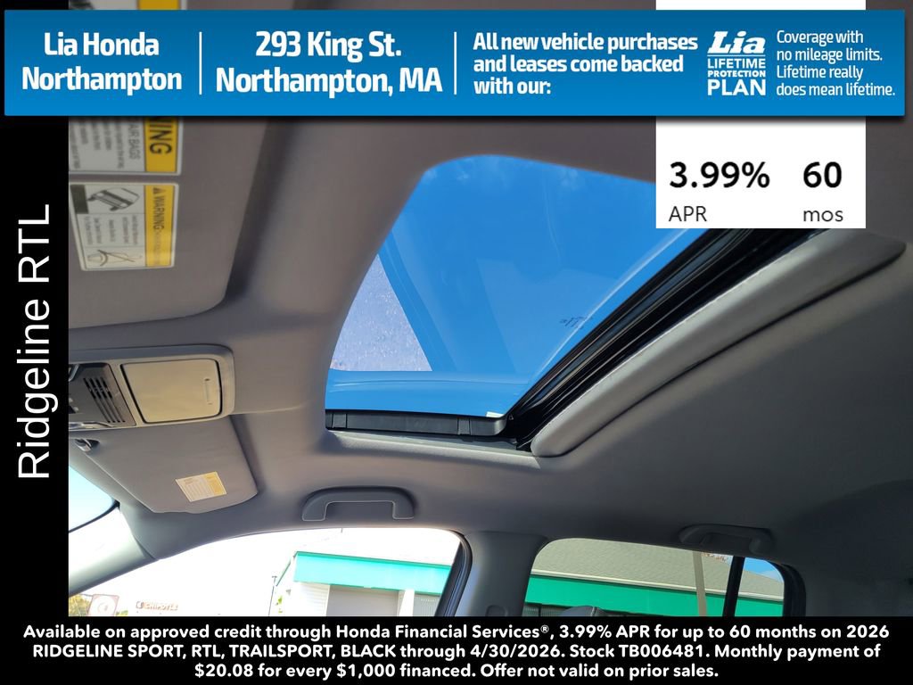 New 2026 Honda Ridgeline RTL image 17