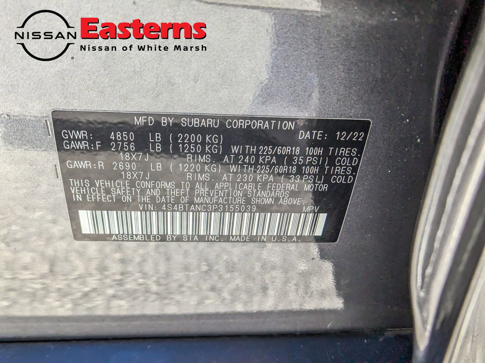 Used 2023 Subaru Outback Limited image 51