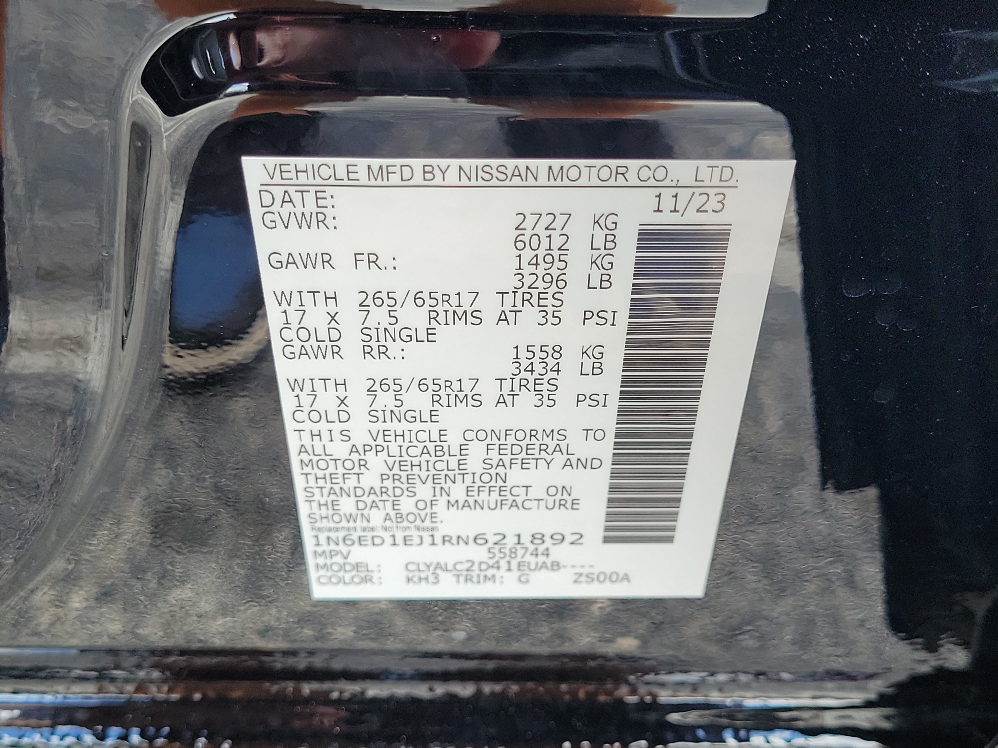 Certified 2024 Nissan Frontier SV w/ SV Convenience Package RWD image 24