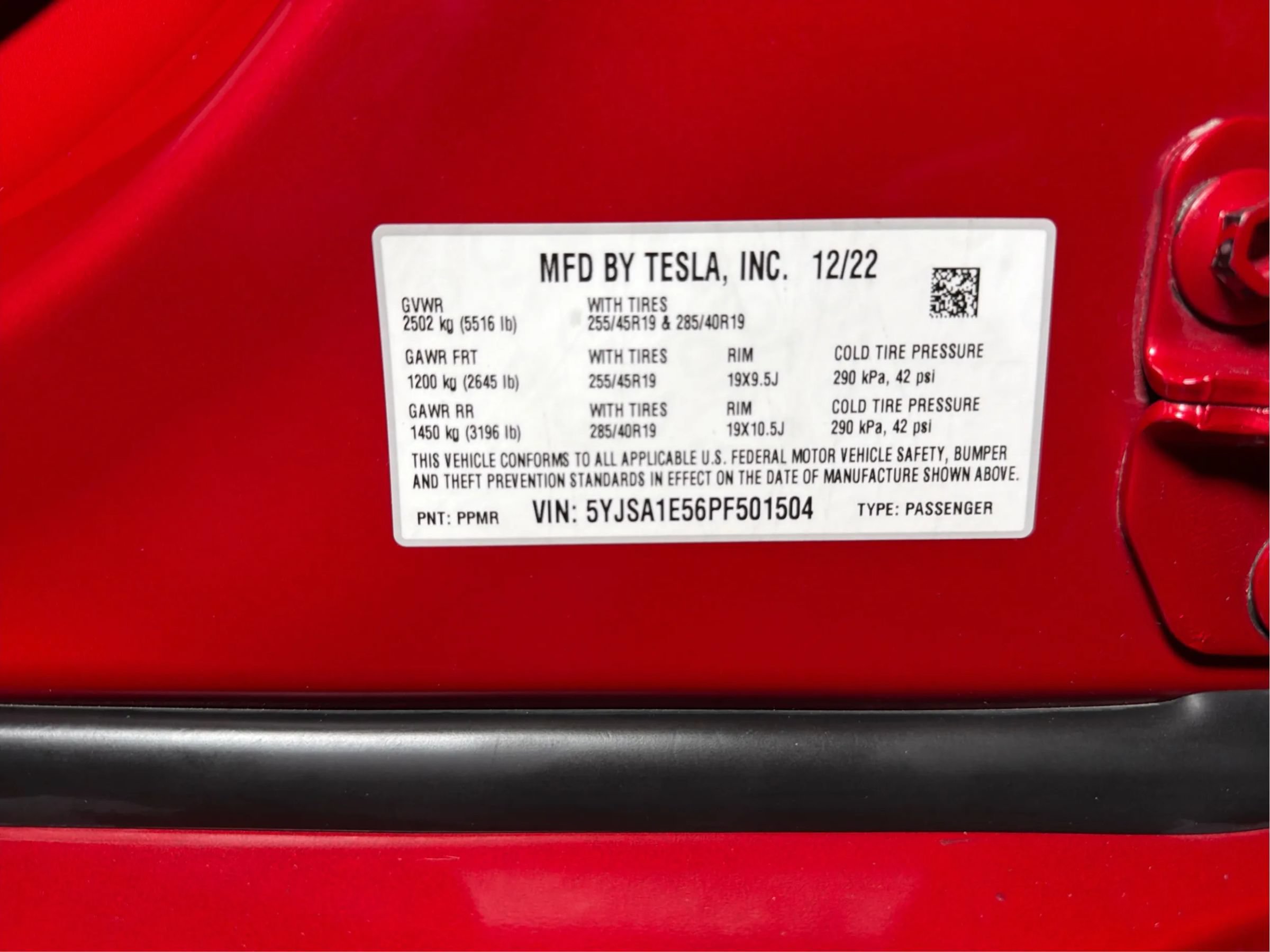 Used 2023 Tesla Model S Standard Range AWD/4WD image 14