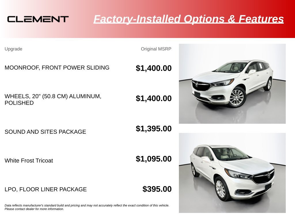 Used 2020 Buick Enclave Essence w/ Sound and Sites Package FWD image 16