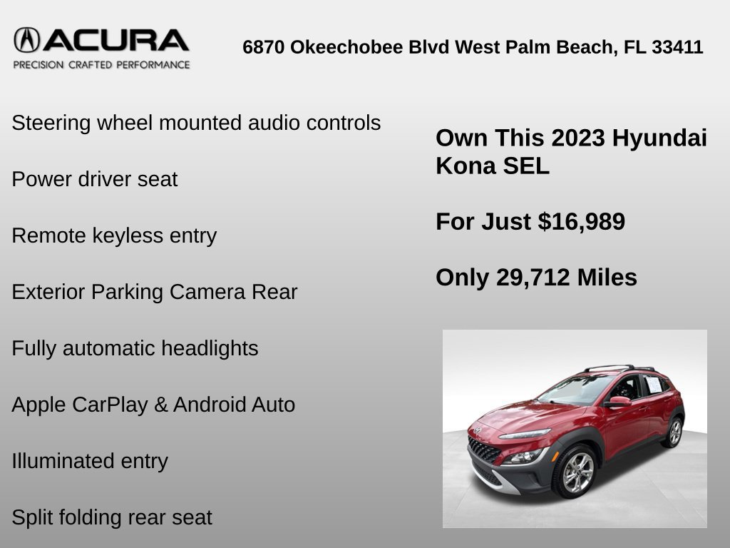 Used 2023 Hyundai Kona SEL FWD image 6