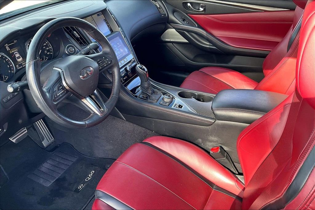 Used 2022 INFINITI Q60 Red Sport 400 w/ Cargo Package RWD image 14