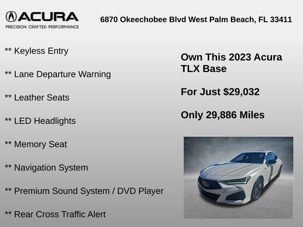 Used 2023 Acura TLX w/ A-SPEC Pkg image 12