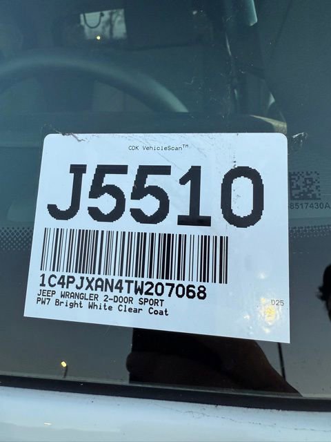 New 2026 Jeep Wrangler Sport image 28