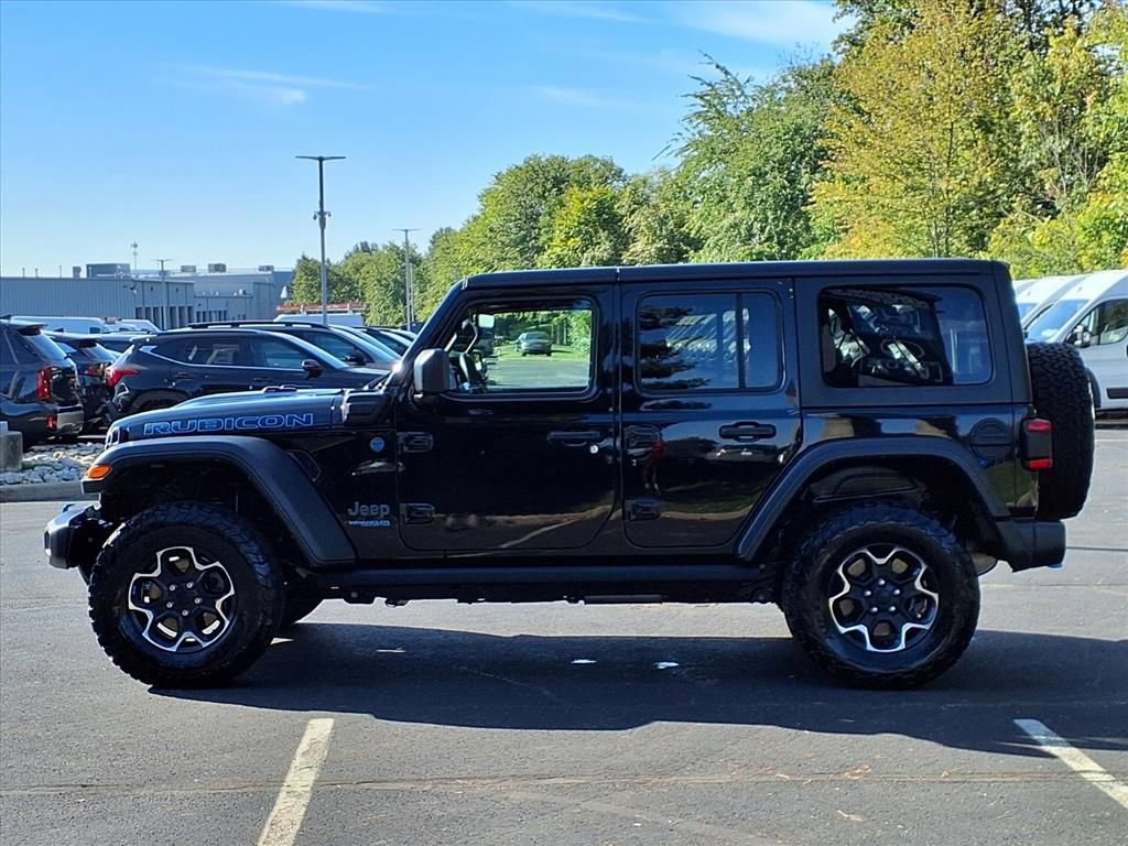 Used 2022 Jeep Wrangler Unlimited Rubicon 4xe w/ Cold Weather Group image 3
