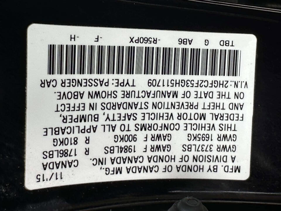 Used 2016 Honda Civic LX image 34