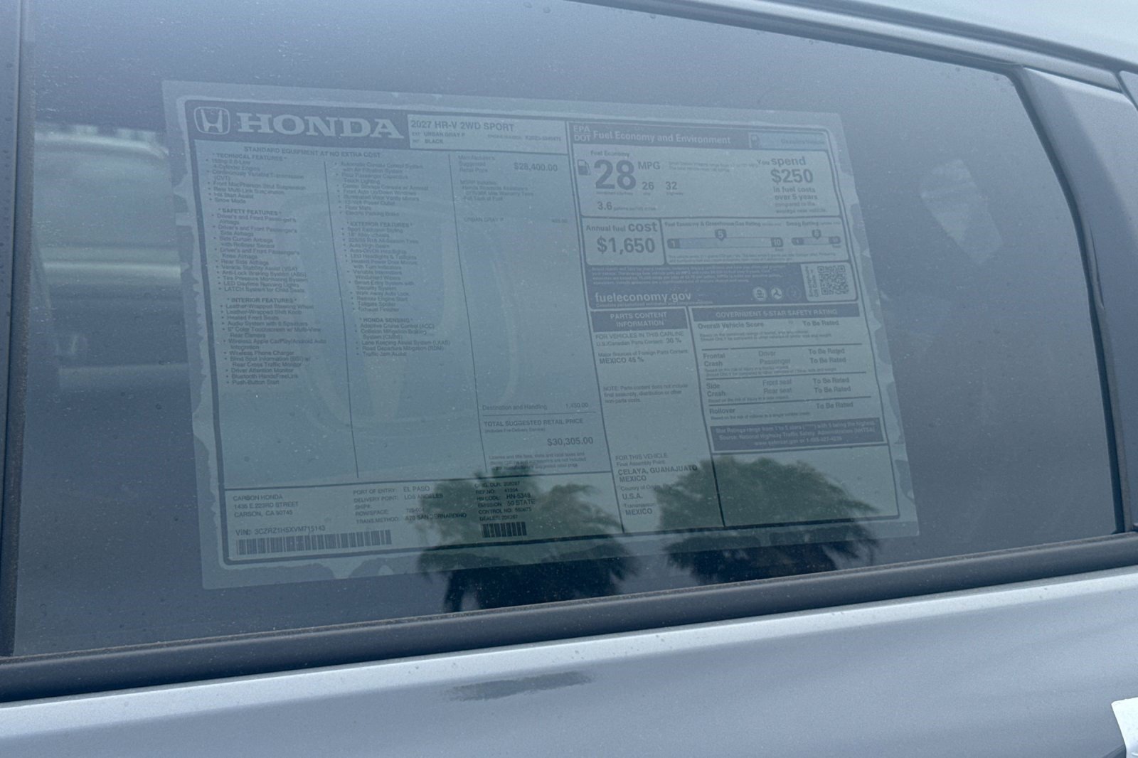 New 2027 Honda HR-V Sport image 32