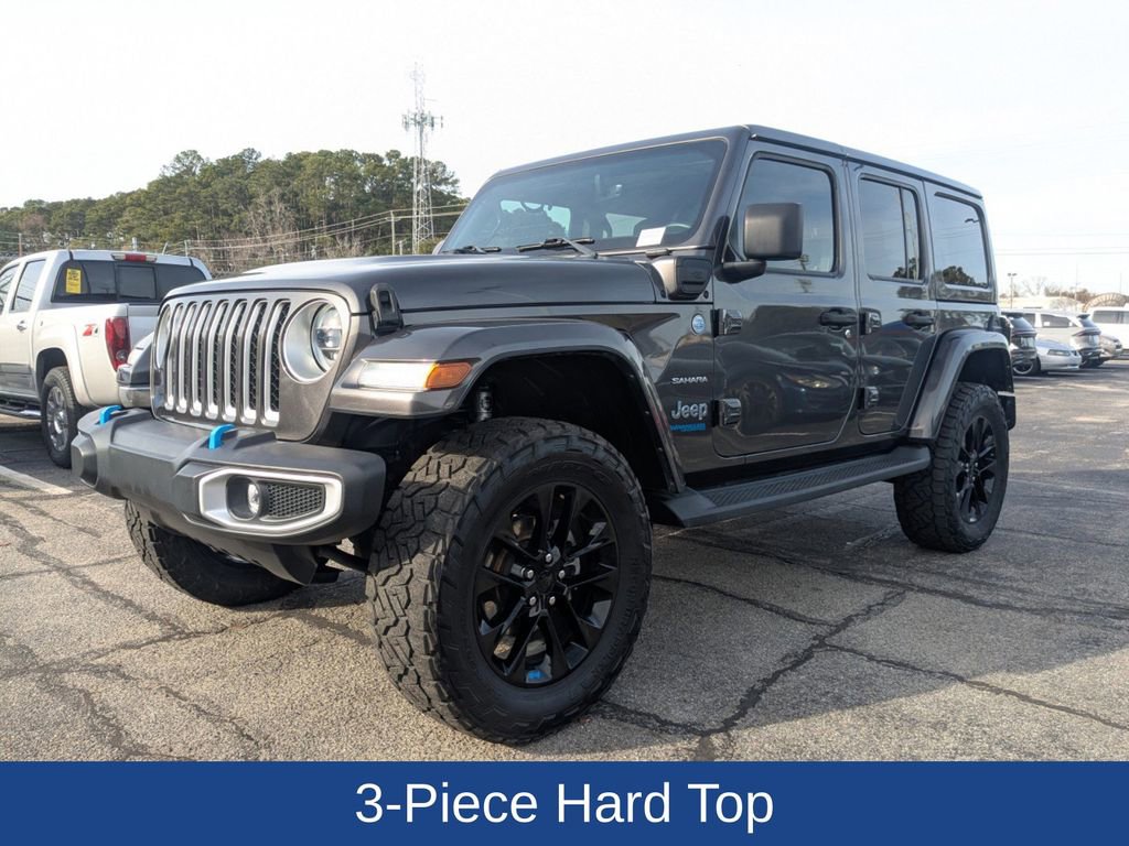 Used 2022 Jeep Wrangler Unlimited Sahara 4xe w/ Cold Weather Group image 9