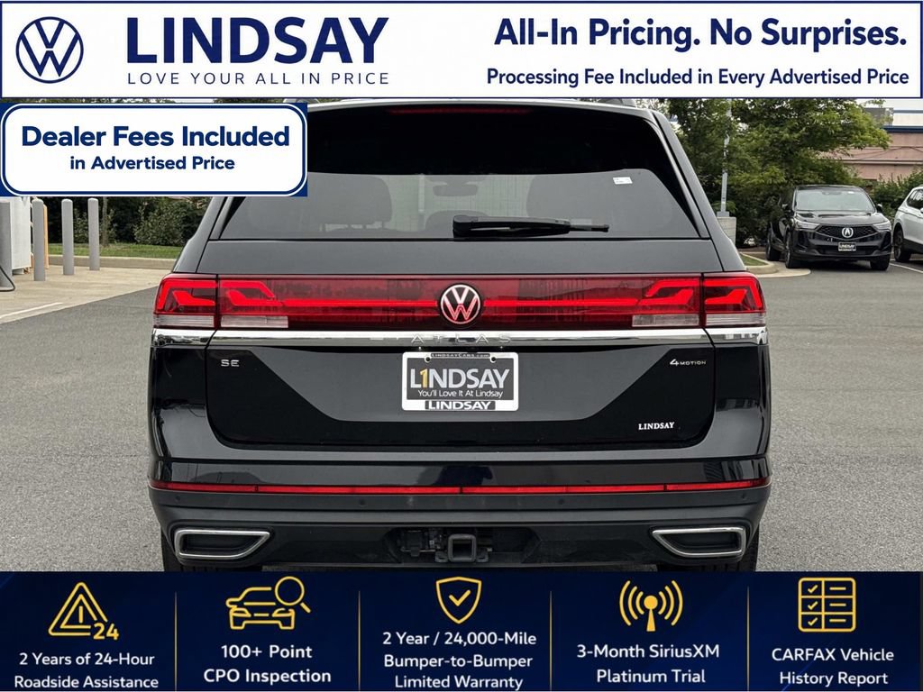 Used 2024 Volkswagen Atlas SE AWD/4WD image 4