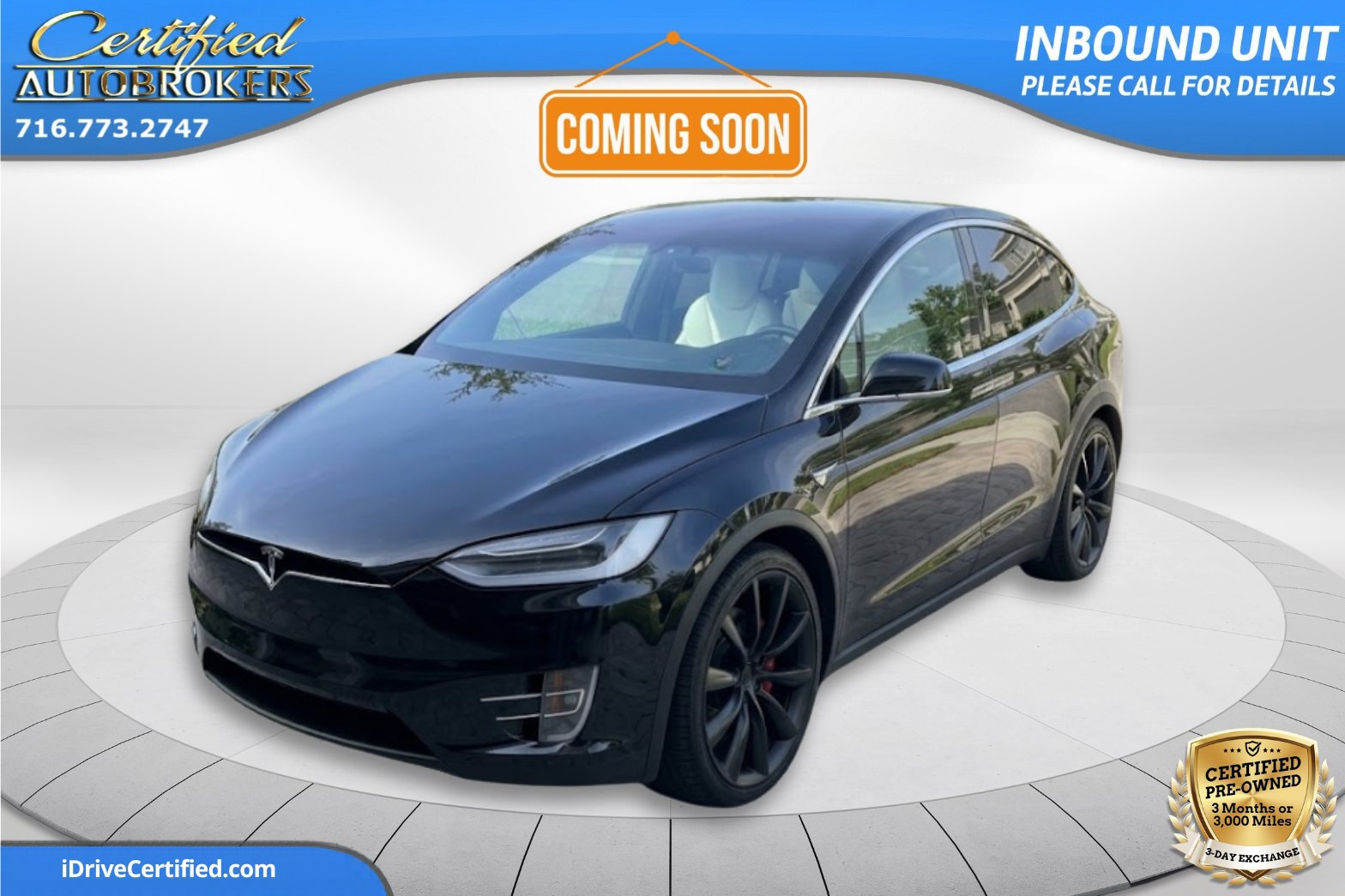 Used 2017 Tesla Model X P100D AWD/4WD image 1