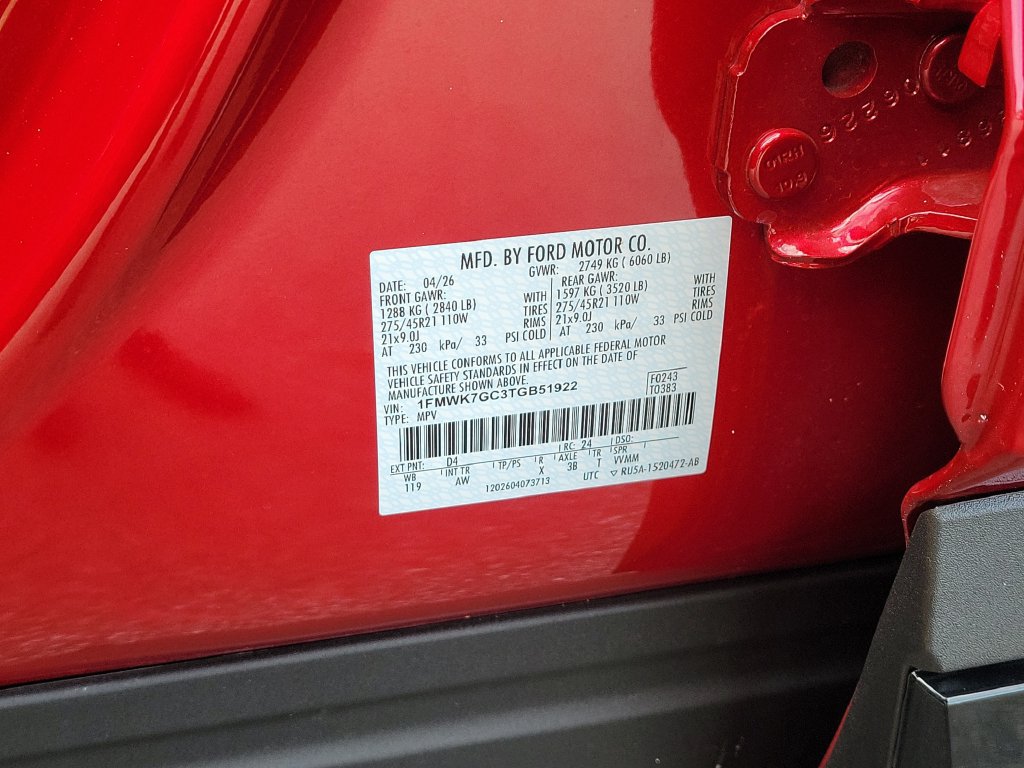 Used 2026 Ford Explorer ST RWD image 21