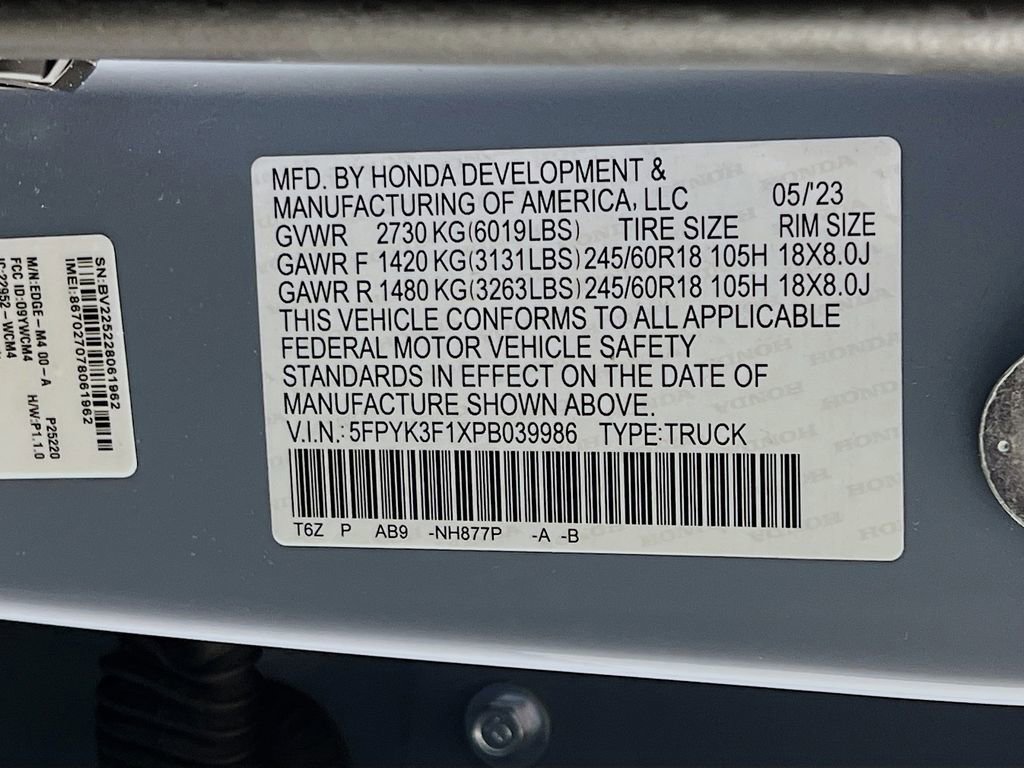 Used 2023 Honda Ridgeline Sport image 29