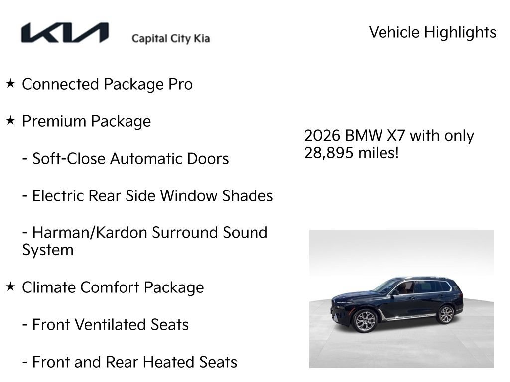 Used 2026 BMW X7 xDrive40i AWD/4WD image 8