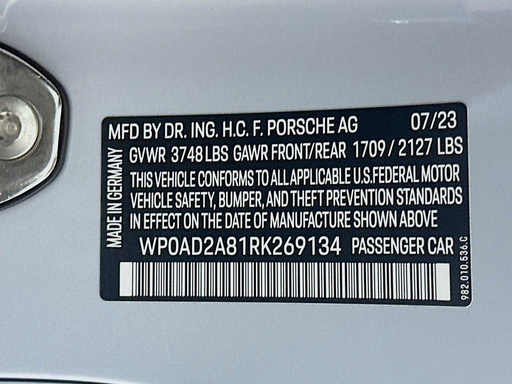 Certified 2024 Porsche 718 Cayman GTS image 30