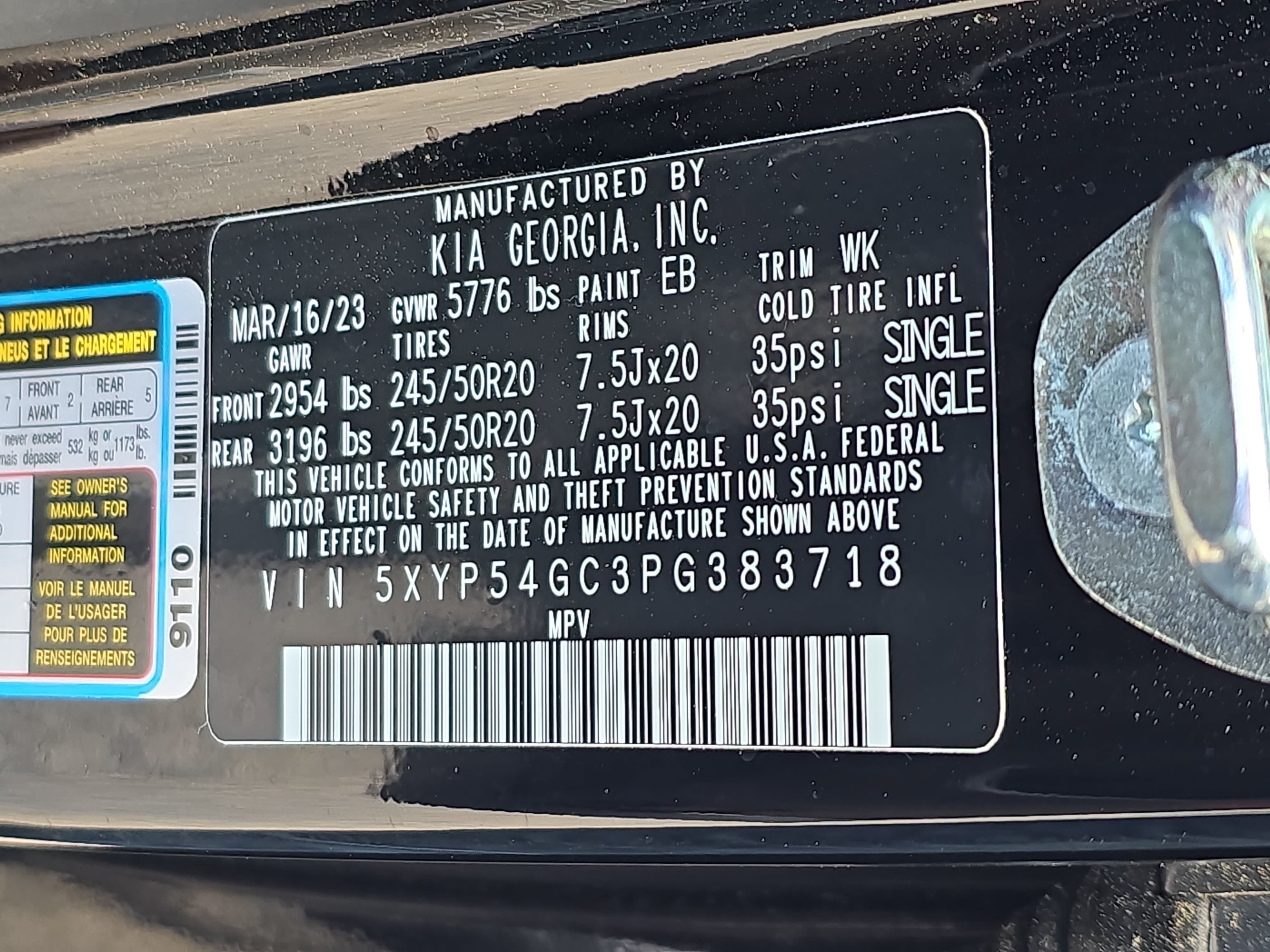 Used 2023 Kia Telluride SX FWD image 39